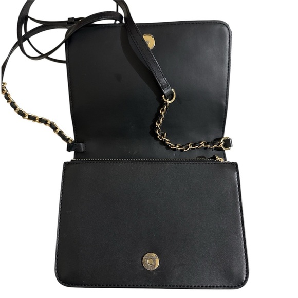 Tory Burch Black Leather Crossbody Bag – Good Condition – FINAL SALE - Picture 10 of 10